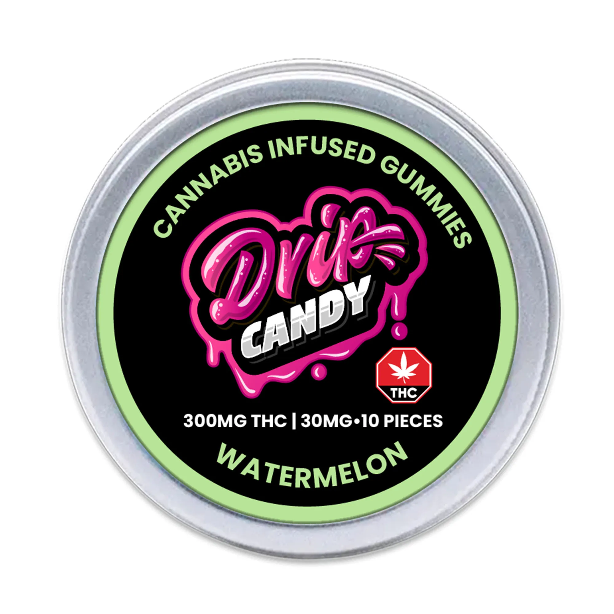 THC haltige Wassermelonen Gummibärchen 300mg DE - Image 2