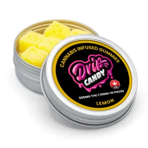 THC haltige Zitronen Gummibärchen 300mg DE