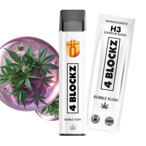 4 Blockz H3 Vape – Bubble Kush 1ml