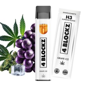 4 Blockz H3 Vape – Traubeneis 1ml