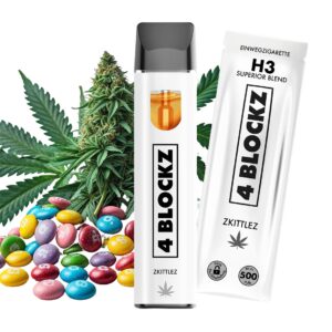 4 Blockz H3 Vape – Zkittlez 1ml
