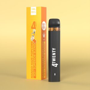 4Twenty H3+ Superior Blend Vape – Mango Haze Popcorn 1ml