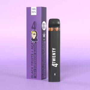 4Twenty H3+ Superior Vape – Black Fruits + Acai 1ml 🍇