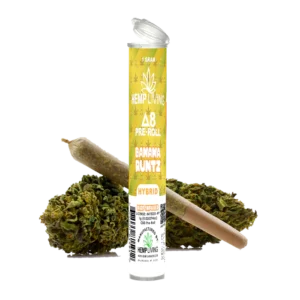 Delta 8 Flower 1g Pre-Roll Banana Runtz De