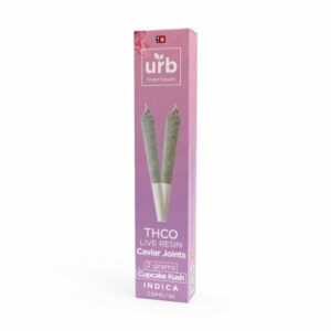 URB THCO Caviar Joint Cupcake Kush 1G 2 Pack De