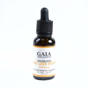GAIA | 22:1 CBD Live Resin Drops | 2000MG DE