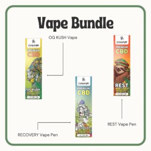 CBD Vape Pen Bundle 3 x 1ml DE