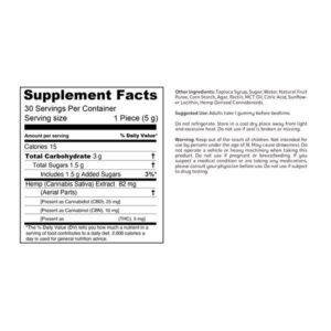 Alternative view of Koi CBD, Complete Full Spectrum CBD Gummies – Nighttime Rest, Black Cherry, 30ct, 300mg CBN + 150mg THC + 750mg CBD