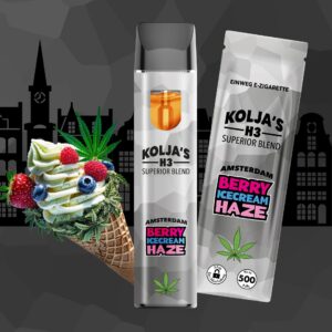 Koljas H3 Superior Blend Vape – Beereneiscreme-Haze 1 ml