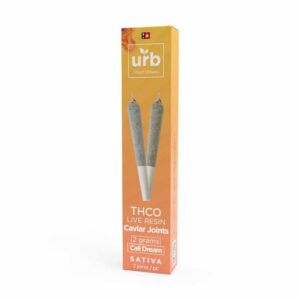 URB THCO Caviar Joint Cali Lemon Dream 1G 2 Pack