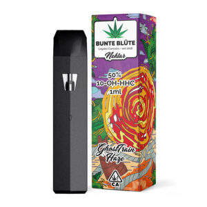 Bunte Blüte 10-OH-HHC Vape – Ghost Train Haze 1ml