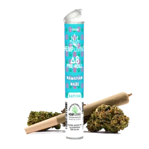 Delta 8 Flower 1g Pre-Roll Hawaiian Haze De