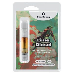 Canntropy – 10-OH-HHCP Kartusche – Lime Diesel 1ml