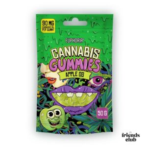 Euphoria Aroma Gummies Apfel OG 50g