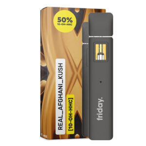 Friday 10-OH-HHC Vape – Echtes Afghani Kush 1ml
