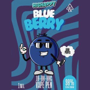 Highappy 10-OH-HHC Vape – Blaubeere 1ml