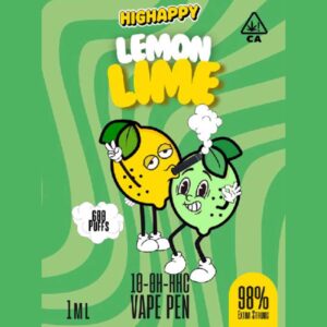 Highappy 10-OH-HHC Vape – Zitrone-Limette 1ml