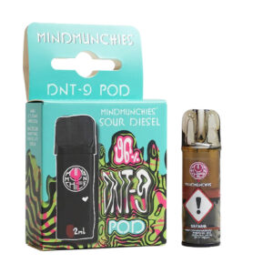 Mind Munchies – DNT-9 Vape Pod Sour Diesel 2ml