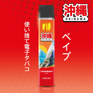 Okinawa H3 Superior Blend Vape Erdbeere 1ml DE