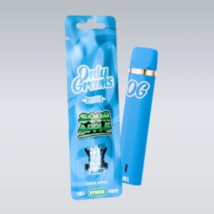 Only Grams US Line Superior Blend Vape – Saurer Apfel, 1 ml