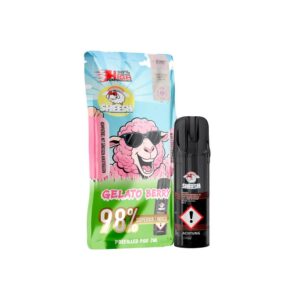 SHEESH Signature Pod – Gelato Berry (Indica) – 98% Superior