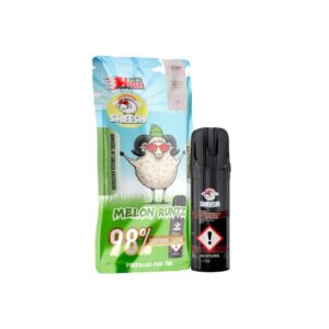 SHEESH Signature Pod – Melon Runtz (Sativa) – 98% Superior