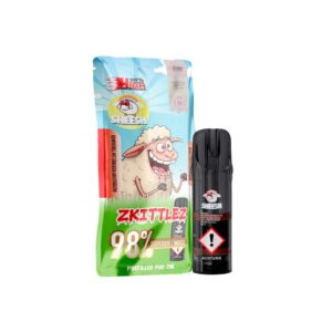 SHEESH Signature Pod – Zkittlez (Indica) – 98% Superior