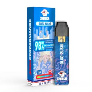 Sheesh Superior+ Vape Blue Zushi 1ml DE