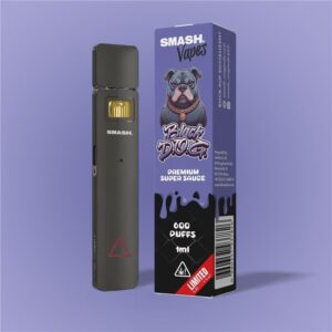 SMASH V3 Super Sauce Vape – Black D.O.G. 1ml