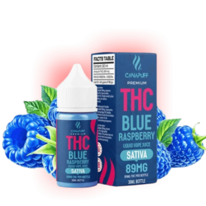 THC Liquid Blue Raspberry 89mg 30ml